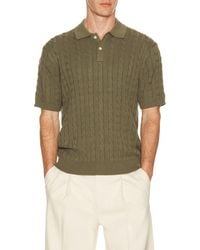 Beams Plus - Knit Polo Cable - Lyst