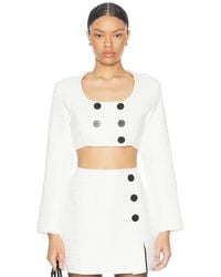 Matthew Bruch - Apron Double Breasted Top - Lyst