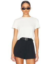 Helsa - The Rib Baby Tee - Lyst