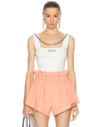 Area - Nameplate Tank Top - Lyst