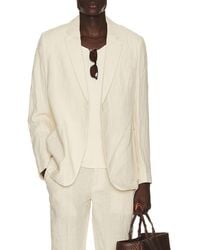 Percival - Tailored Linen Blazer - Lyst