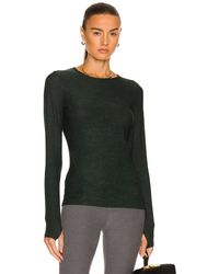 beyond yoga classic crew pullover