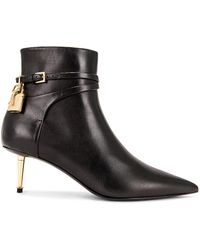 Tom Ford - Padlock Ankle Boot 55 - Lyst