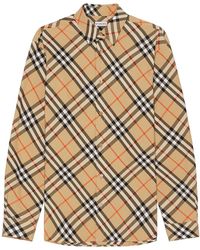 Burberry - Vintage Check Long Sleeve Shirt - Lyst