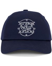 Drole de Monsieur - La Casquette Slogan Hat - Lyst