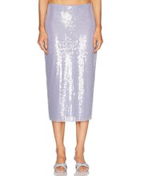 Monse - Sheer Sequin Pencil Skirt - Lyst