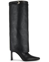 STAUD - Wally Foldover High Heel Boot - Lyst