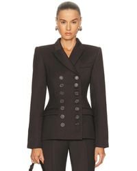 Alex Perry - Double Breasted Blazer - Lyst