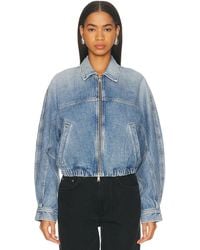 Agolde - Dixon Cocoon Bomber Jacket - Lyst