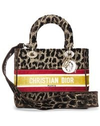 Dior - Leopard Lady D-Lite Handbag - Lyst