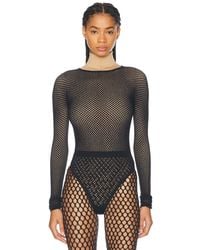 Wardrobe NYC - X Rosie Huntington-Whiteley Rhw Web Bodysuit - Lyst