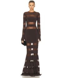 Norma Kamali - Spliced Dress Fishtail Gown - Lyst