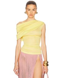 Blumarine - One Shoulder Top - Lyst
