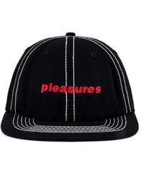 Pleasures Iris 6 Panel Hat - Black