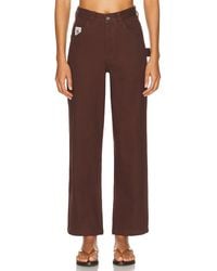 Bode - Twill Knolly Brook Trouser - Lyst