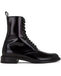 Saint Laurent - Army 20 Lace Up Boot Cuir Anton - Lyst
