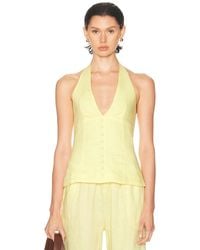 AEXAE - X Revolve Halter Top - Lyst