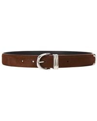 KHAITE - Bambi Skinny Belt - Lyst
