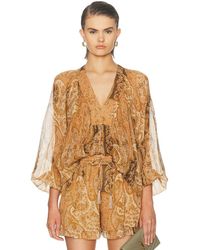 Zimmermann - Carousel Batwing Top - Lyst