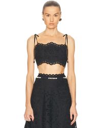 Zimmermann - Rhiannon Embroidered Bodice Top - Lyst