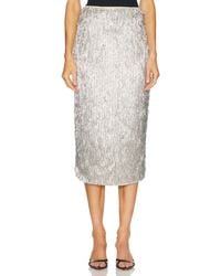AKNVAS - Tao Sequin Pencil Skirt - Lyst
