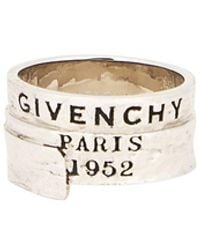 Givenchy - Tape Signature Ring - Lyst