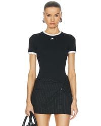 Courreges - Reedition Contrast T-shirt - Lyst