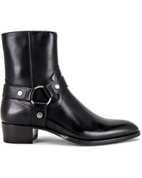 Saint Laurent - Men Wyatt 60 Jodhpur Boots - Lyst