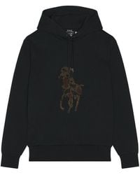 Polo Ralph Lauren - Long Sleeve Double Knit Tech Hoodie With Large Camo Pony - Lyst