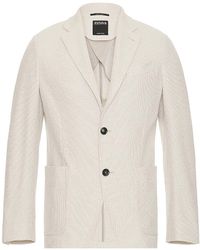 ZEGNA - Cotton Shirt Jacket - Lyst