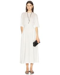 TOTEME - Cotton Silk Tee Dress - Lyst