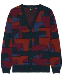 by Parra - Canyons All Over Knitted Cardigan - Lyst