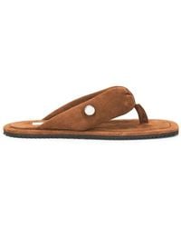 The Attico - Indie Flat Thong Sandal - Lyst