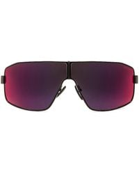 Prada - Linea Rossa Shield Frame Sunglasses - Lyst