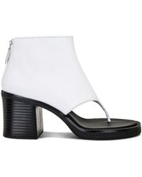Miu Miu - Open Toe Ankle Boot - Lyst
