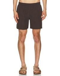 AUTO-REPLY - 5.5 Solid Sebastian Swim Trunk - Lyst
