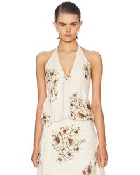 SIR. - Freja Halter Top - Lyst