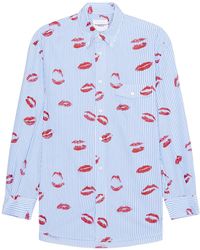 TAKAHIROMIYASHITA TheSoloist. - Back Gusset Lip Pattern Shirt - Lyst