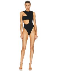 Haight - Crepe 80's One Piece Swimsuit - Lyst