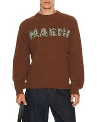 Marni - Round Neck Sweater - Lyst