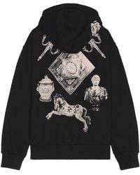 Givenchy - Boxy Fit Zip Hoodie - Lyst