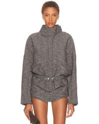 Entire studios - Contrast Aviator Jacket - Lyst
