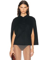 Valentino - Compact Drape Cape Jacket - Lyst