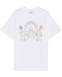 Casablancabrand - Rainbow Crayon Temple T-shirt - Lyst