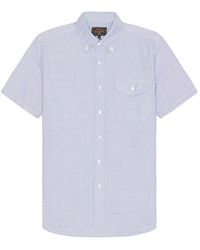Beams Plus - B.d. Short Sleeve Oxford Shirt - Lyst