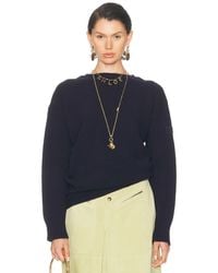 Chloé - Wool Cashmere Pullover Sweater - Lyst