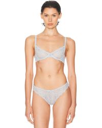Fleur du Mal - Bianca Lace Balconette Bra - Lyst