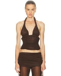 Mirror Palais - Cabana Halter Top - Lyst