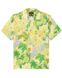 Beams Plus - Open Collar Tropical Pattern Print - Lyst