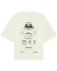 4SDESIGNS - Woven T-shirt - Lyst